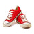 Bright Red Sneakers